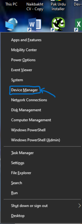 Go to Device manager to solve d3d12.dll not working