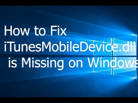 How to Fix iTunesMobileDevice.DLL Error on Windows