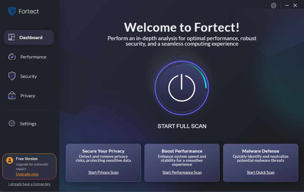 Run a scan and fix the dll error by kernelbase.dll repairing tool