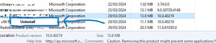 Fix Kernelbase,dll error by uninstalling the Problematic Program.